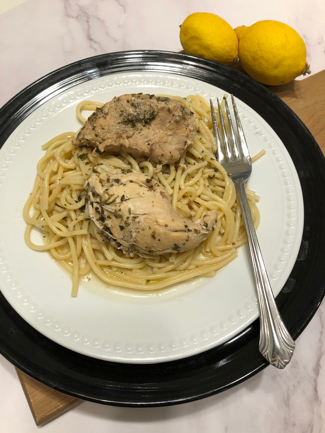 Italian Lemon Chicken Seasoning Mix and Recipe Card
