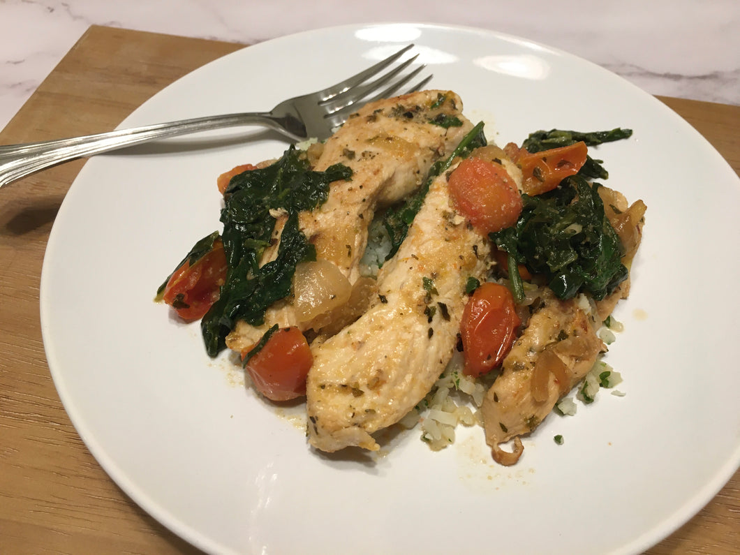 Chicken Italiano Seasoning Mix and Recipe Card
