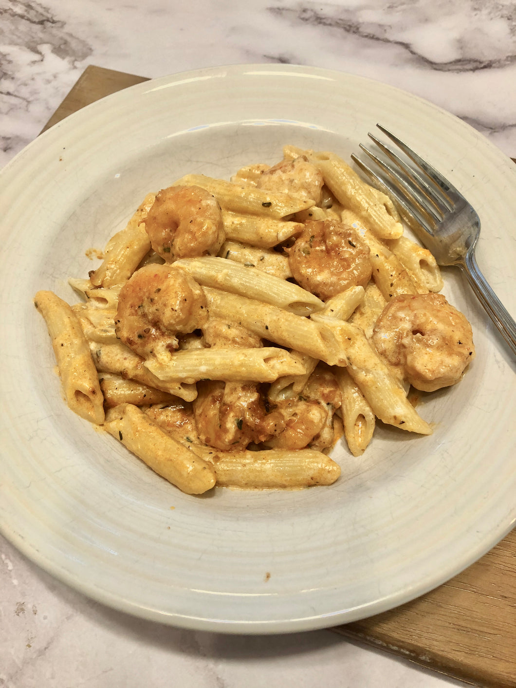 Cajun Shrimp and Pasta Seasoning Blend and Recipe Card